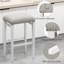 Antrice Upholstered Counter Stool with Solid Wood Frame-281739486