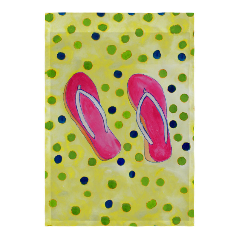 Drapeau de jardin en polyester 1 face Cillian, H 18 po x l 12,5 po