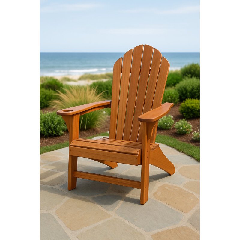 Chaise Adirondack en teck