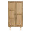 Bornier 2 Door Solid + Manufactured Wood Wardrobe