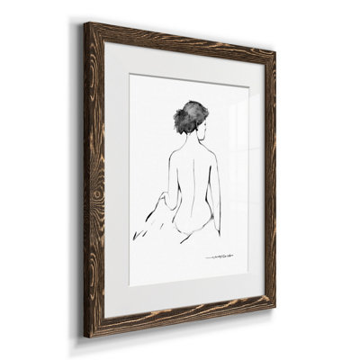 " Sketchy Silhouette II " Painting Print