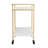 Martha Stewart Liam Mobile 2 Tier Home Office Printer Cart with Side Storage-89798302-89798306