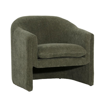 Alda Alda Polyester Blend Upholstered Occasional Accent Chair
