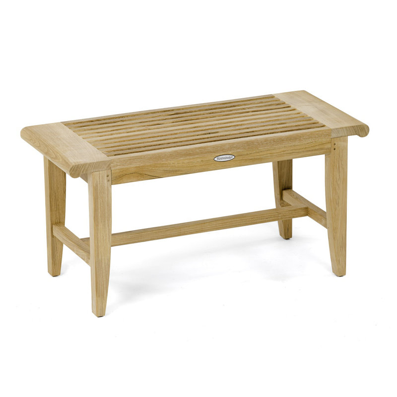 3 Ft Laguna Teak Backless Bench For Indoor/Outdoor Use
