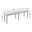 Banc en bois massif Karley-2005933939