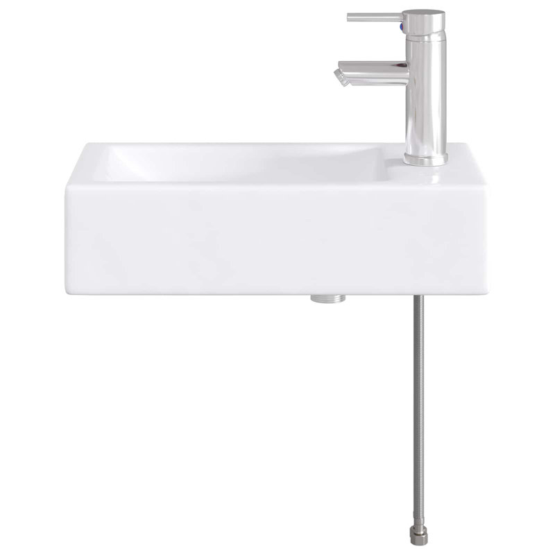 Belfry Bathroom 255mm W Metal Sink, Chrome