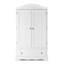 Kirkhill 2 Door Solid + Manufactured Wood Wardrobe