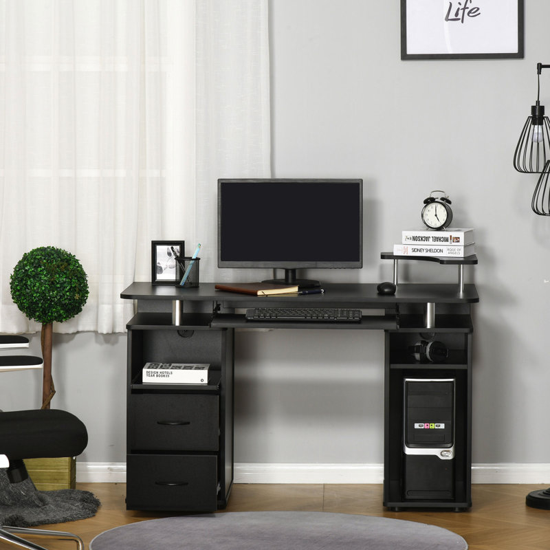 Jacksonville Computer Desk, Black