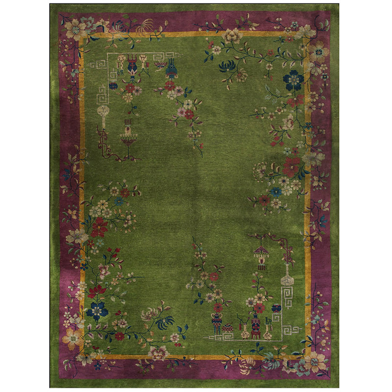 Tapis chinois antique antique