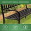 Banc d'extérieur en métal Laurina-762091294