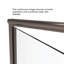 Porte de douche encadrée l 57 po x H 72,13 po Infinity-17243243-16968457