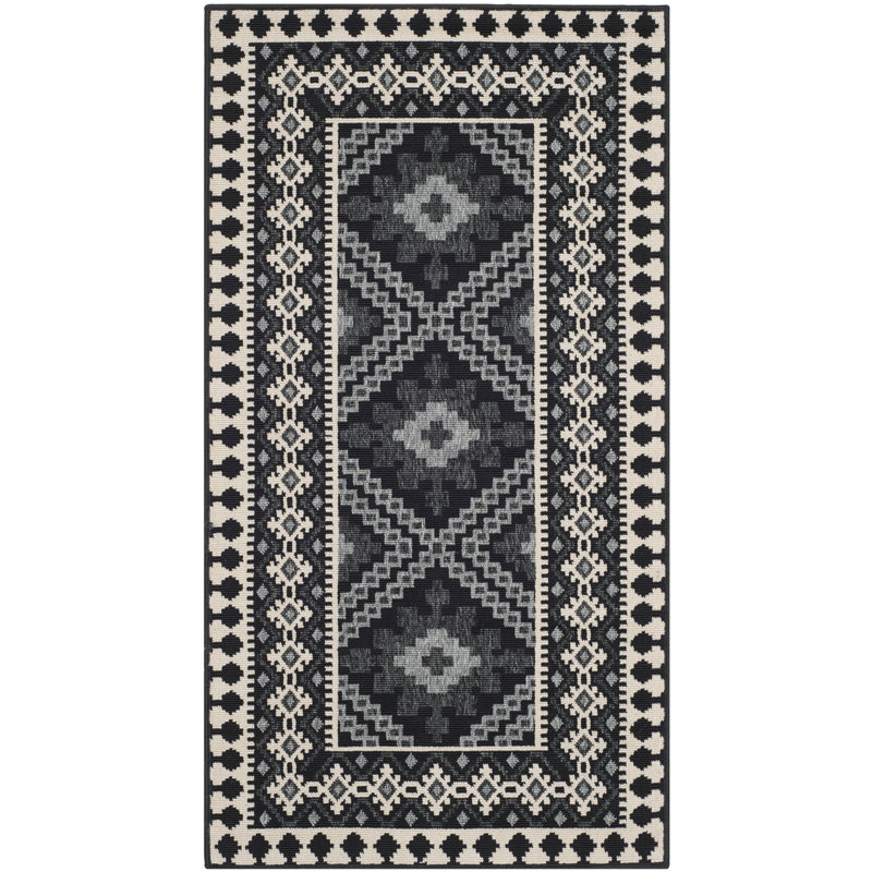 Tapis intérieur / extérieur Tillis Southwestern, Rectangle 2 pi 7 po x 5 pi