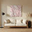 Aquarelle botanique 10, art mural en métal beige-1573597839