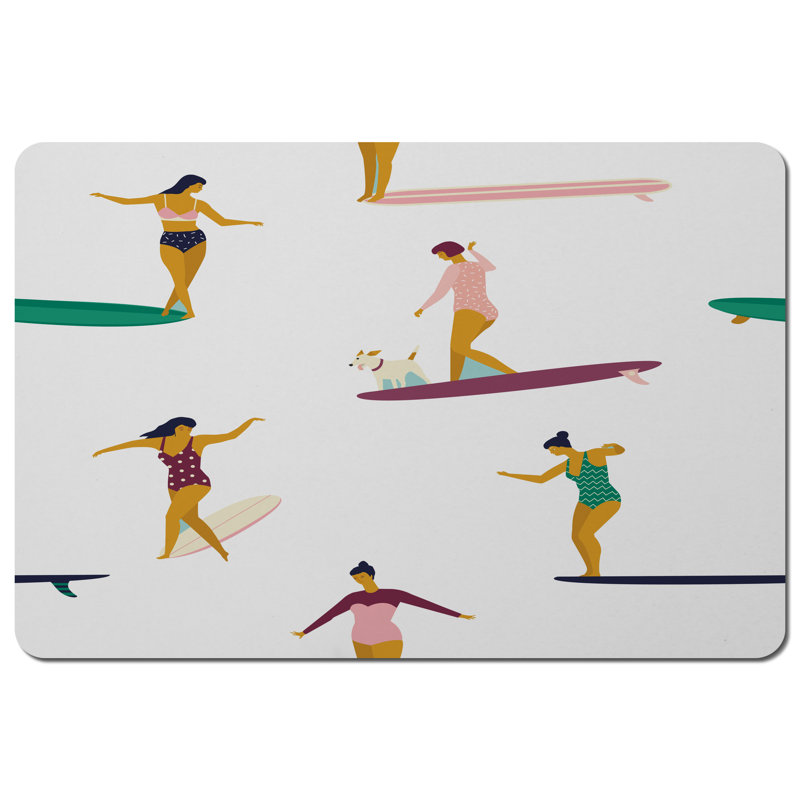 Maddison Polyester-Coated Hardboard Rectangle Placemat