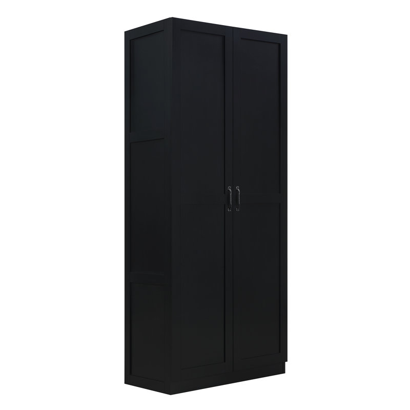 Armoire de rangement Hopkins, Noir