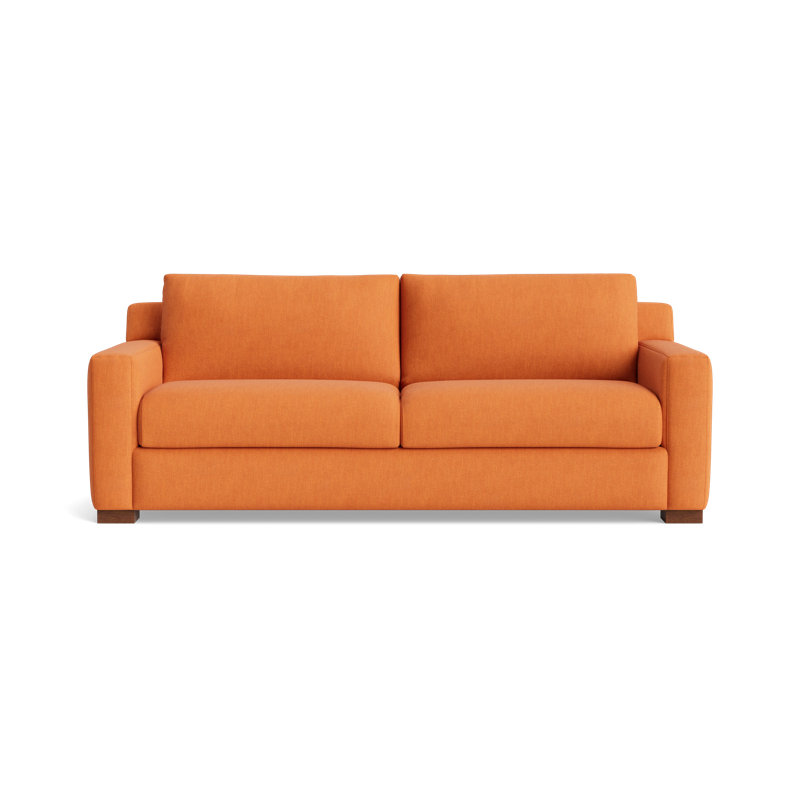 Catalina Sofa (85") , Performance Weave - Carrot