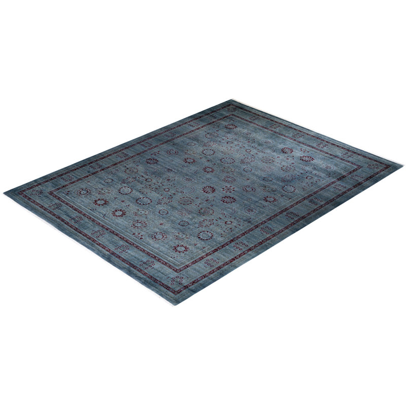 Fine Vibrance One-of-a-Kind 9' 1" X 12' 3" Hand Knotted Area Rug