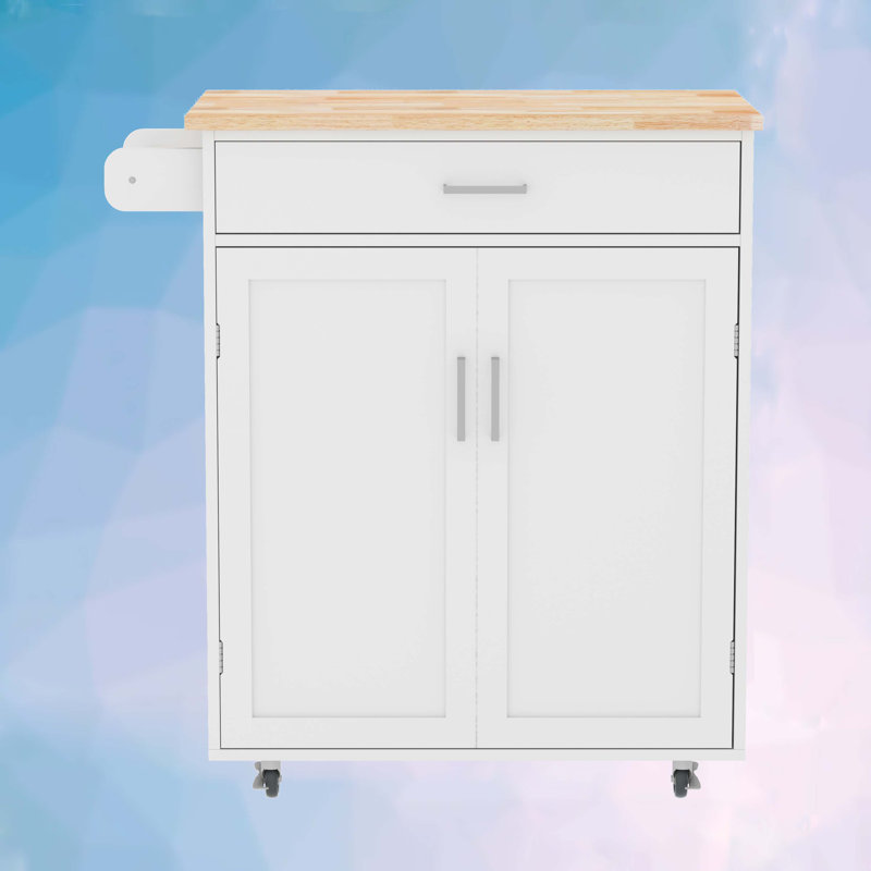 Kiamber Wood Kitchen Cart