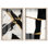 «Gilded Glam Night Set», reproduction de boîte-cadre minimaliste par Art Remedy