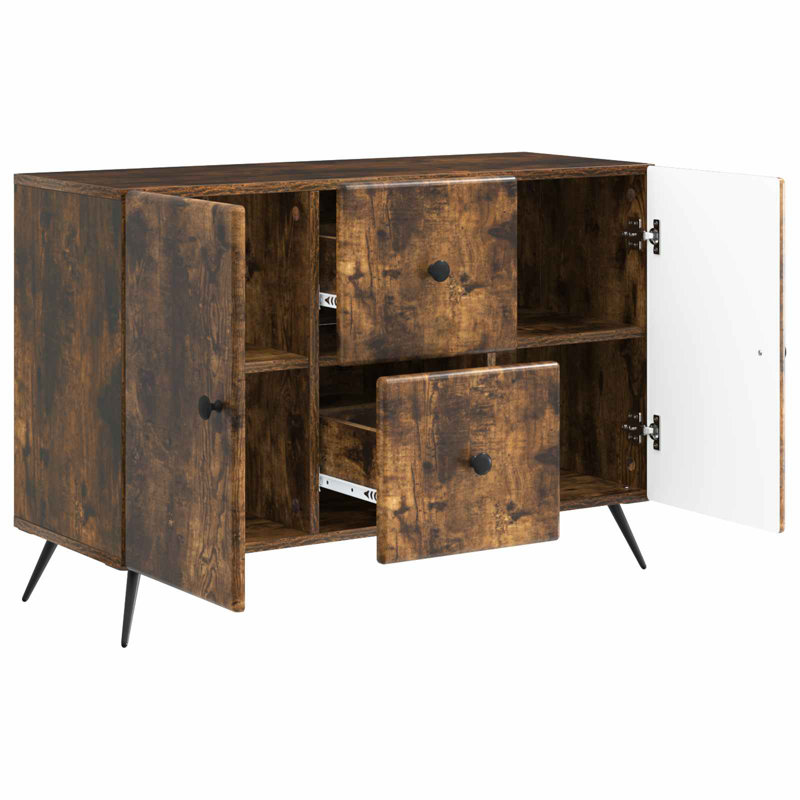 89cm Sideboard, Smoked Oak