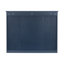 Armoire murale moderne avec miroir, 35 po x 27,5 po, espace de rangement peint bleu, charnières réglables à fermeture en douceur, montées,-1953670125