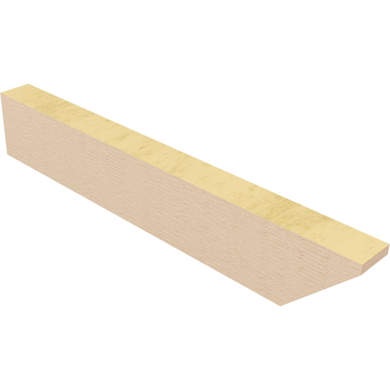 Queue de chevron Concord Woodgrain TimberThane, brun clair apprêté, H 5 po x l 27 po x P 7 po