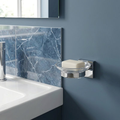 Chester Soap Dish Bathroom Tray Tumbler