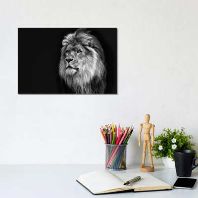 Majestic In Black & White by David Gardiner - Wrapped Canvas Print