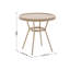 Table bistro commerciale Rylan-423495266