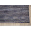 Tapis décoratif en laine bleu marocain de conception unique 5 pi 4 po x 7 pi 6 po noué à la main New Age