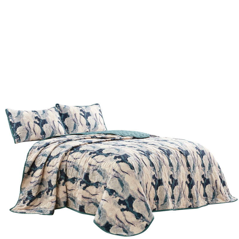 Riva Luxury  3 Piece Bedspread, Queen Bedspread