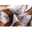 Coussin décoratif en velours de soie de luxe Ikat avec insert, 16 x 24, tons terre