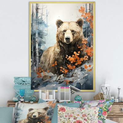 " Surreal Grizzly Bear Dreamscape "