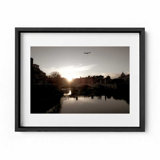 Tiber Sunset Print by Joseph Regan