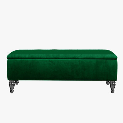 Lisbon Ottoman Bench with Storage, End of Bed Bench, Rectangle Coffee Table, Upholstered Footstools