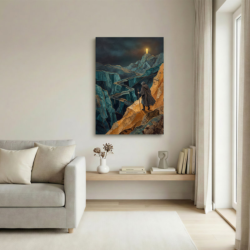 Art mural sur toile Cloake, 18"H x 12"W