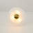 3-Light Bowl Alabaster Glass Flush Mount