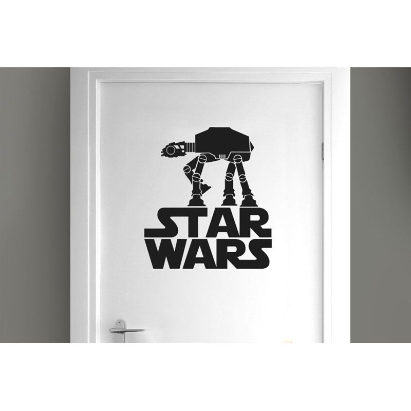 Entertainment Wall Decal, Black