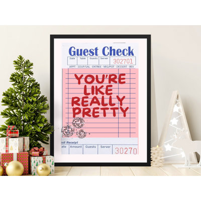 Chalres Single Picture Frame Print