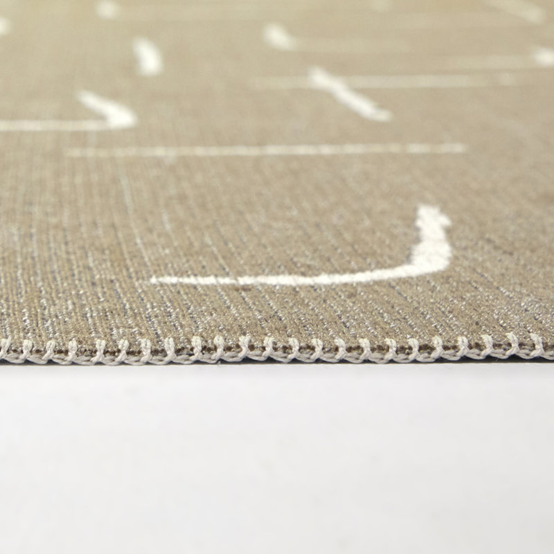 Tapis brun clair Dinithi, Rectangle 5 pi 3 po x 7 pi