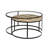 Orkney Glass Top Nesting Coffee Table