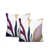Purple/Navy Blue/Beige