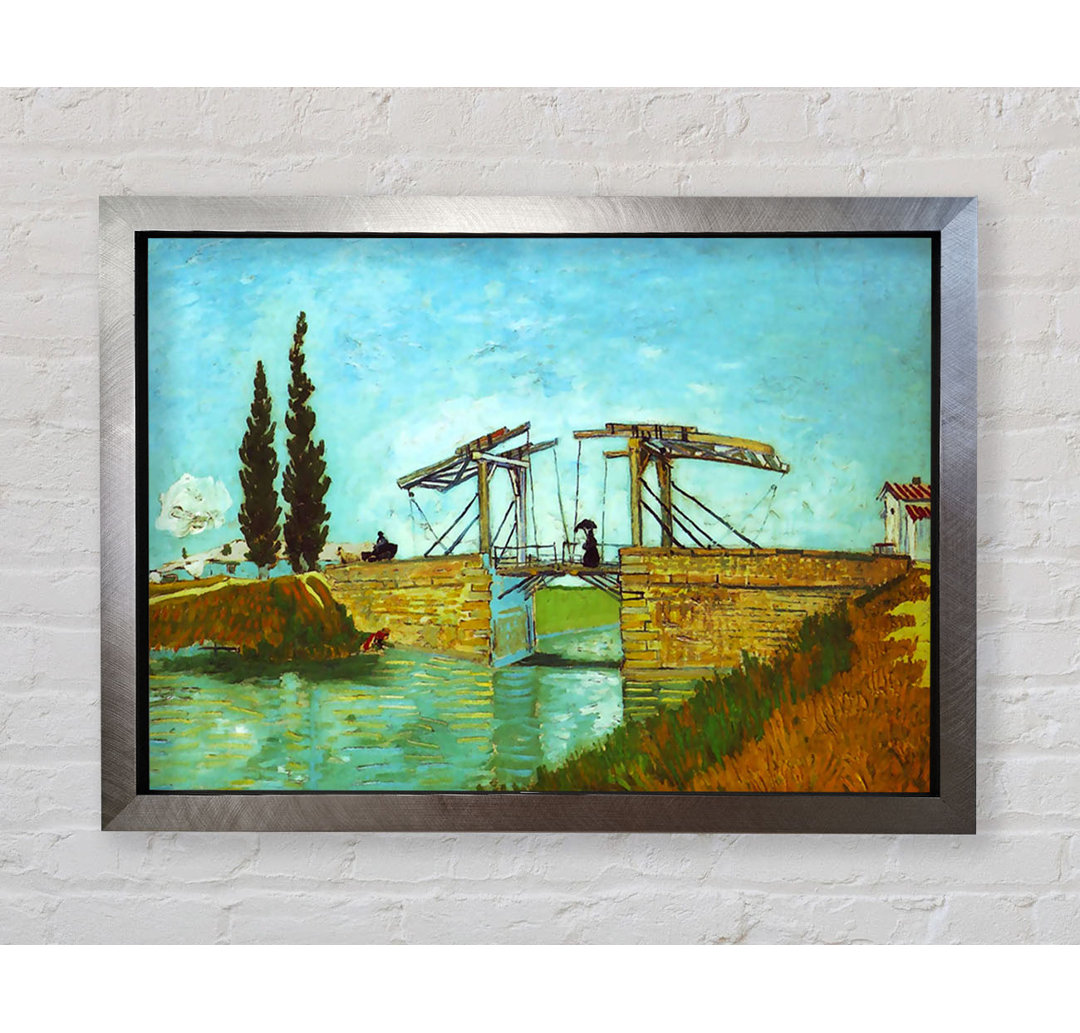 Van Gogh Brücke bei Arles - Einzelner Bilderrahmen Kunstdrucke