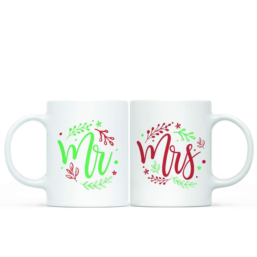 Ilkest Mr Mrs 2 Piece Coffee Mug Set The Holiday Aisle®