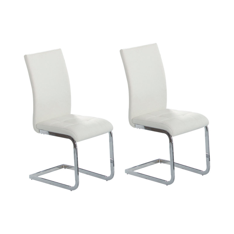 Inge Upholstered Dining Chair, White