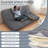 Daybed Folding Futon Mattress Twin Size, Thick Futons Sofa Couch Bed For Adults(Frame Not Included)