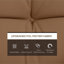Coussin de banc d'extérieur, coussins de banc capitonnés-1067408071