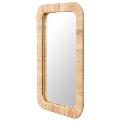 Apergis Rattan Frame Rectangle Mirror