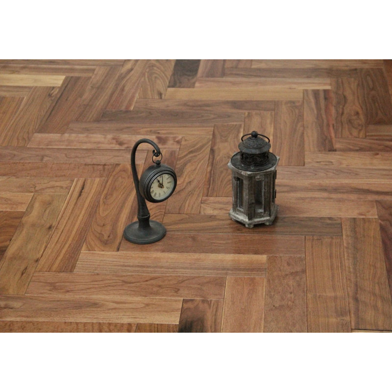 Walnut 12.5cm W Hardwood Flooring, Brown Wood