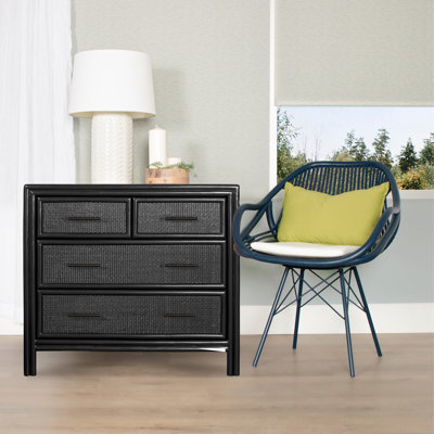 Table de chevet en rotin l 36 po Aruba